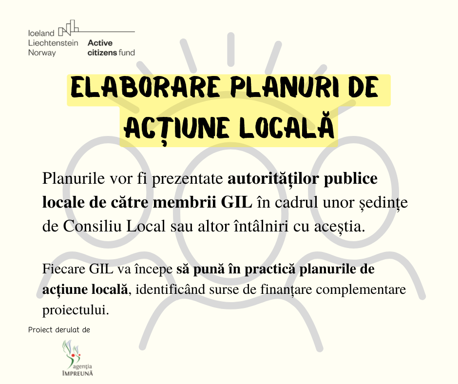 4. Elaborare planuri de actiune locala